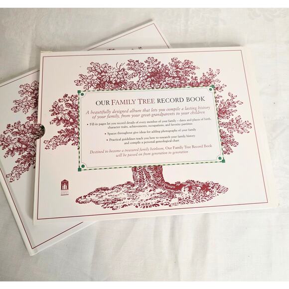 Our Family Tree Record Book from Covent Garden Books in Original Box Genealogy - Picture 5 of 8